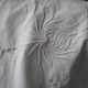 Nappe ancienne brodée ronde 200cm