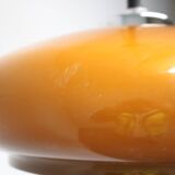 Adjustable glass pendant light from the mid-century, Europe, 1970s.