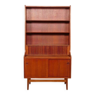 Vintage bookcase | Secretary | Teak | Johannes Sorth