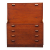 Teak secretary, Danish design, 1960s, designer: Børge Mogensen