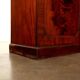 Large antique mahogany library with glass doors 19th Century