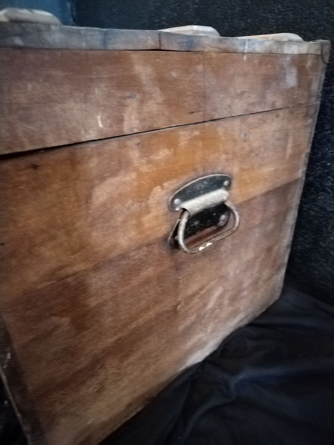 Wooden trunk early twentieth century