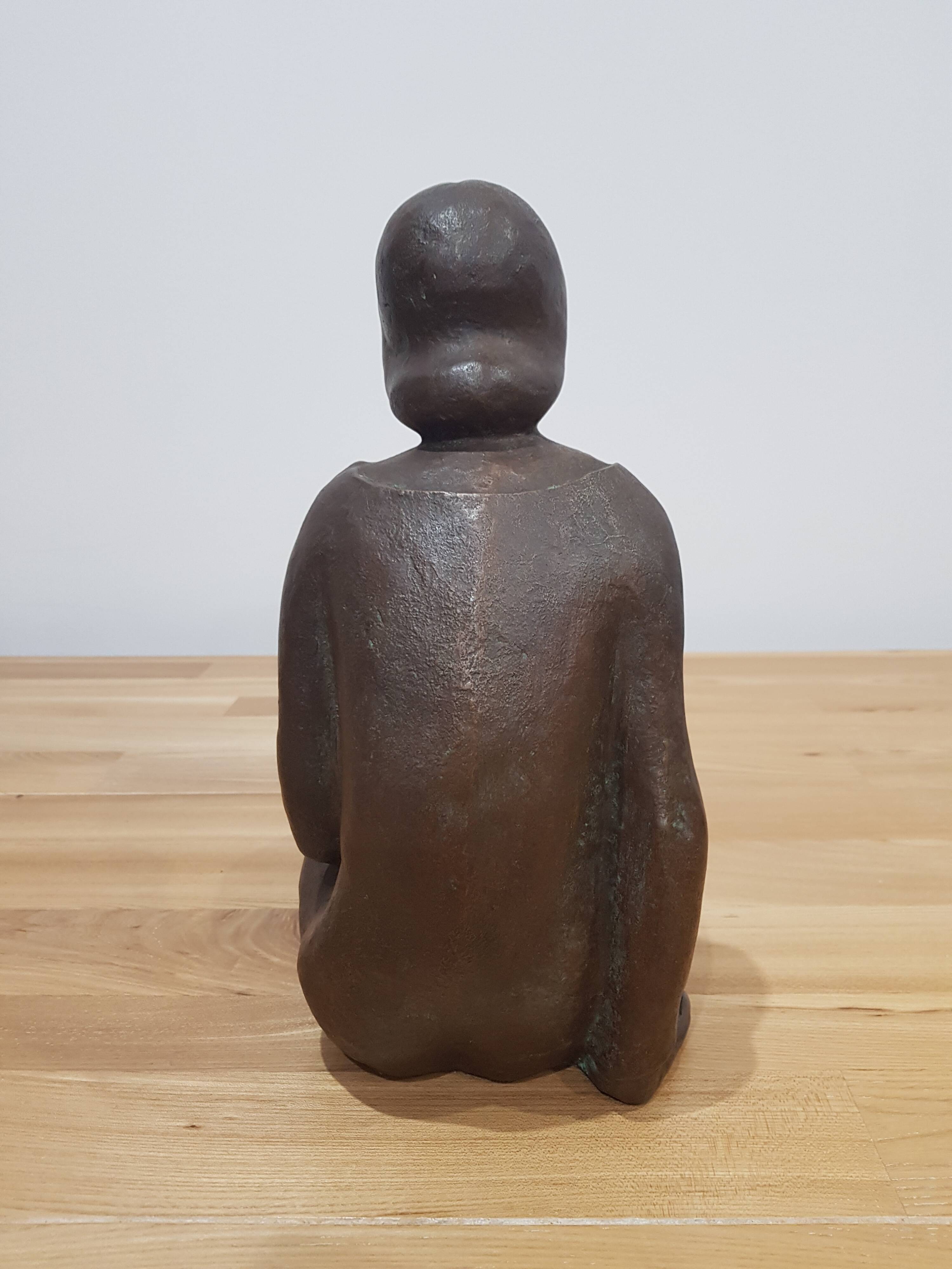 Achatit, woman figurine, Germany, 1960s/1970s.