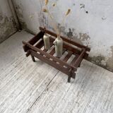 Small modernist oak planter from the 1950s