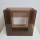 Porte-vinyle en plexi fumé