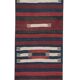 Vintage Turkish hallway rug 78x705 cm