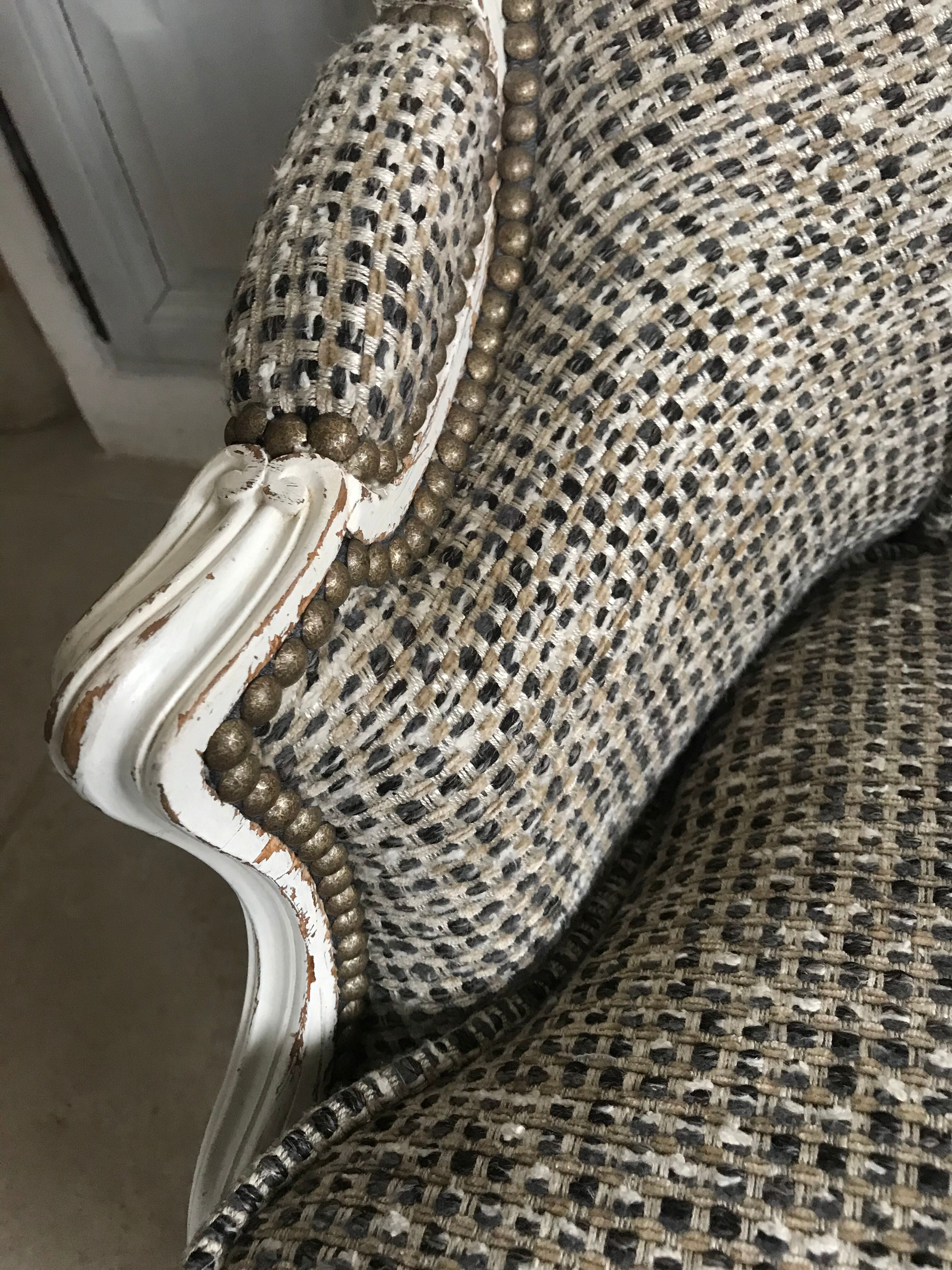 Louis XV-style Bergère chair