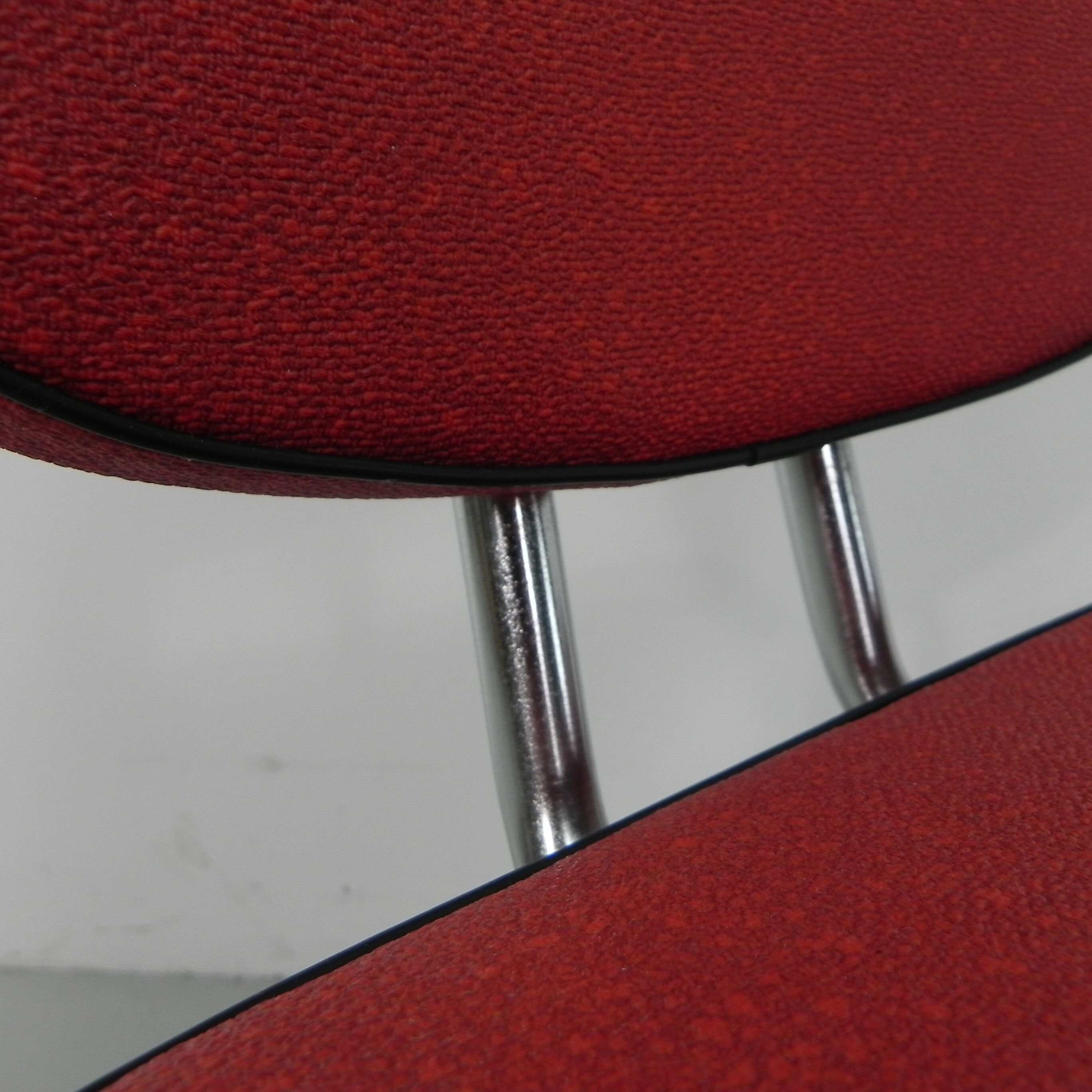 Set of 5 vintage dining table chairs, dinner style