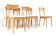 Ensemble de 6 chaises Juul Kristensen pour JK Denmark - design danois