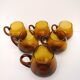 Vintage blown glass cups