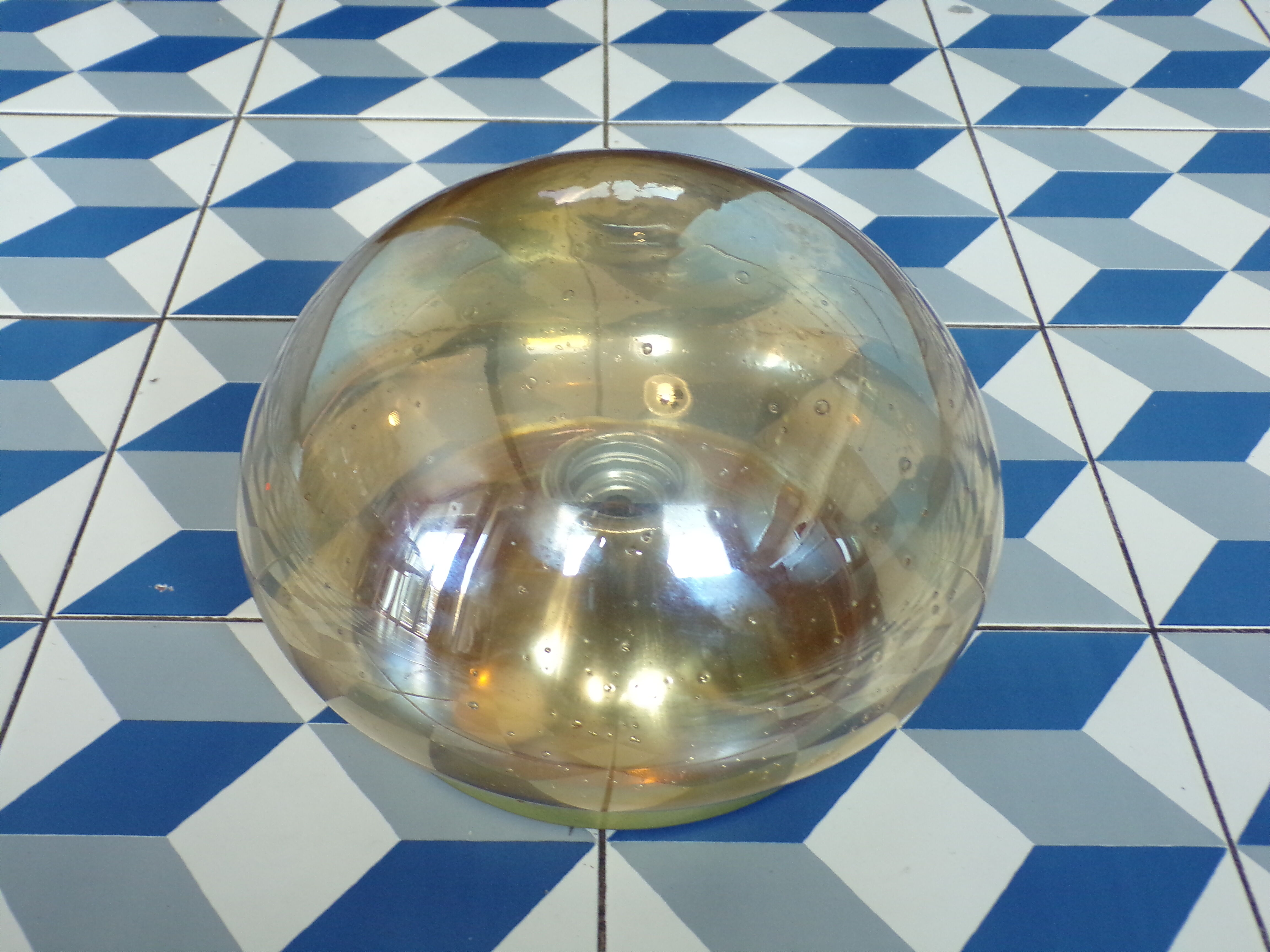 German space age ceiling lamp