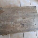 Vintage wooden suitcase