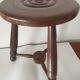 Brutalist stool 60s