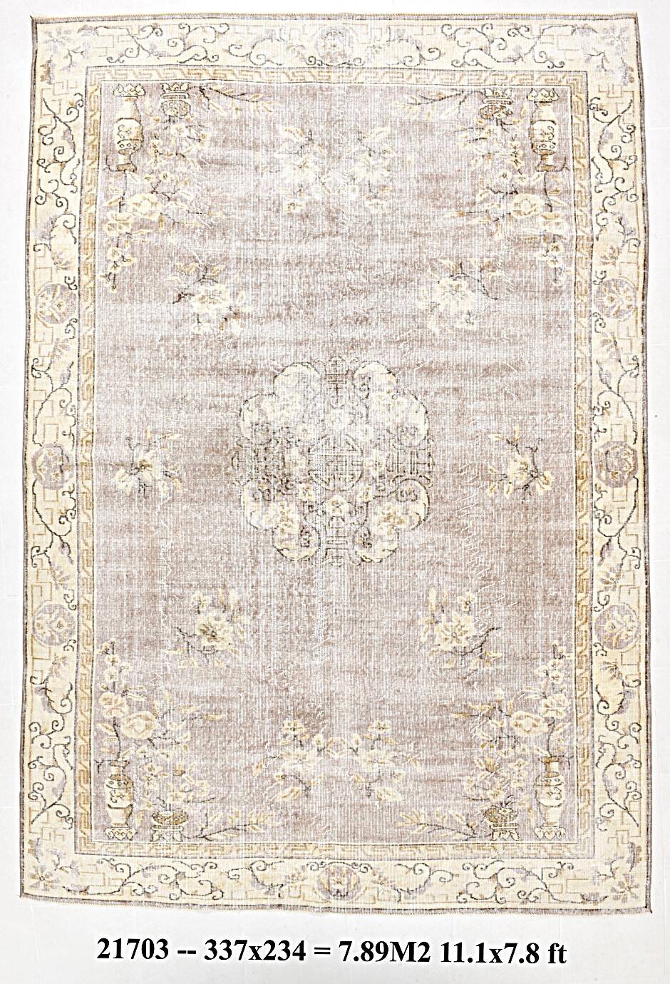 8x11 Turkish Sand Beige & Cream Persian Rug, Rugs For Bedroom Carpet
