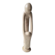 Sculpture en pierre de savon, parentalité femme et enfant