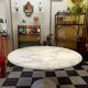 Table Tulip en marbre blanc par Saarinen pour Knoll, 1960
