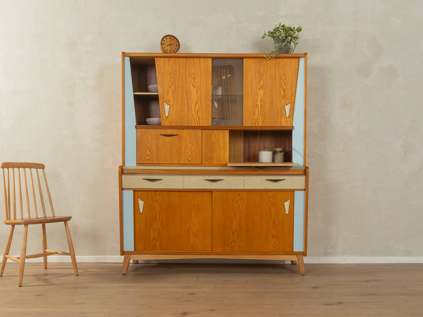 Vintage Unique kitchen cabinet, 1950s