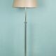 Lampadaire laiton et verre 80'