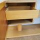 Console meuble en bois vintage des années 70