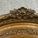 Armoire bibliothèque louis xv rocaille en noyer vers 1880-1900