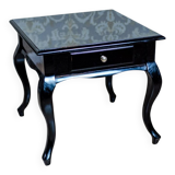 20th Century Black Side Table-Nightstand, 1950s