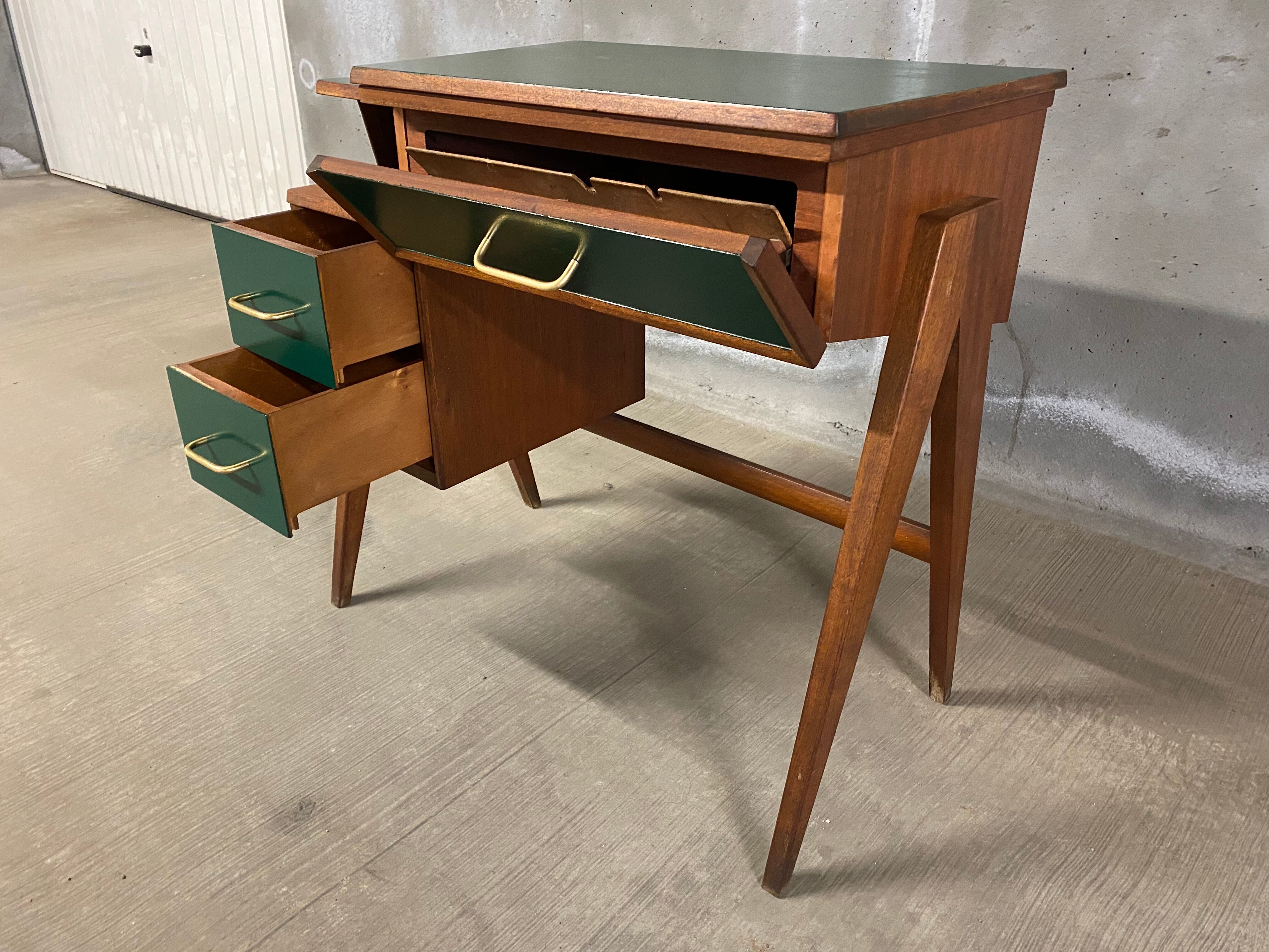 Scandinavian style office by Singer year 1960s