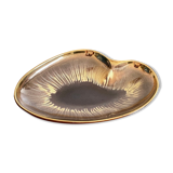 Large Empty golden iridescent shell pocket