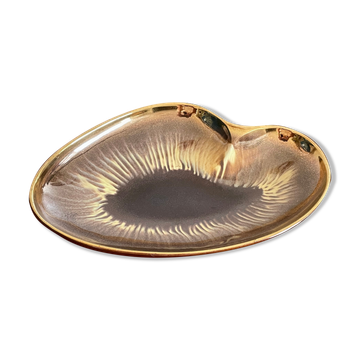 Large Empty golden iridescent shell pocket