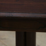 Dining table pedestal table wooden