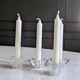 Set of candlesticks from the 70s.