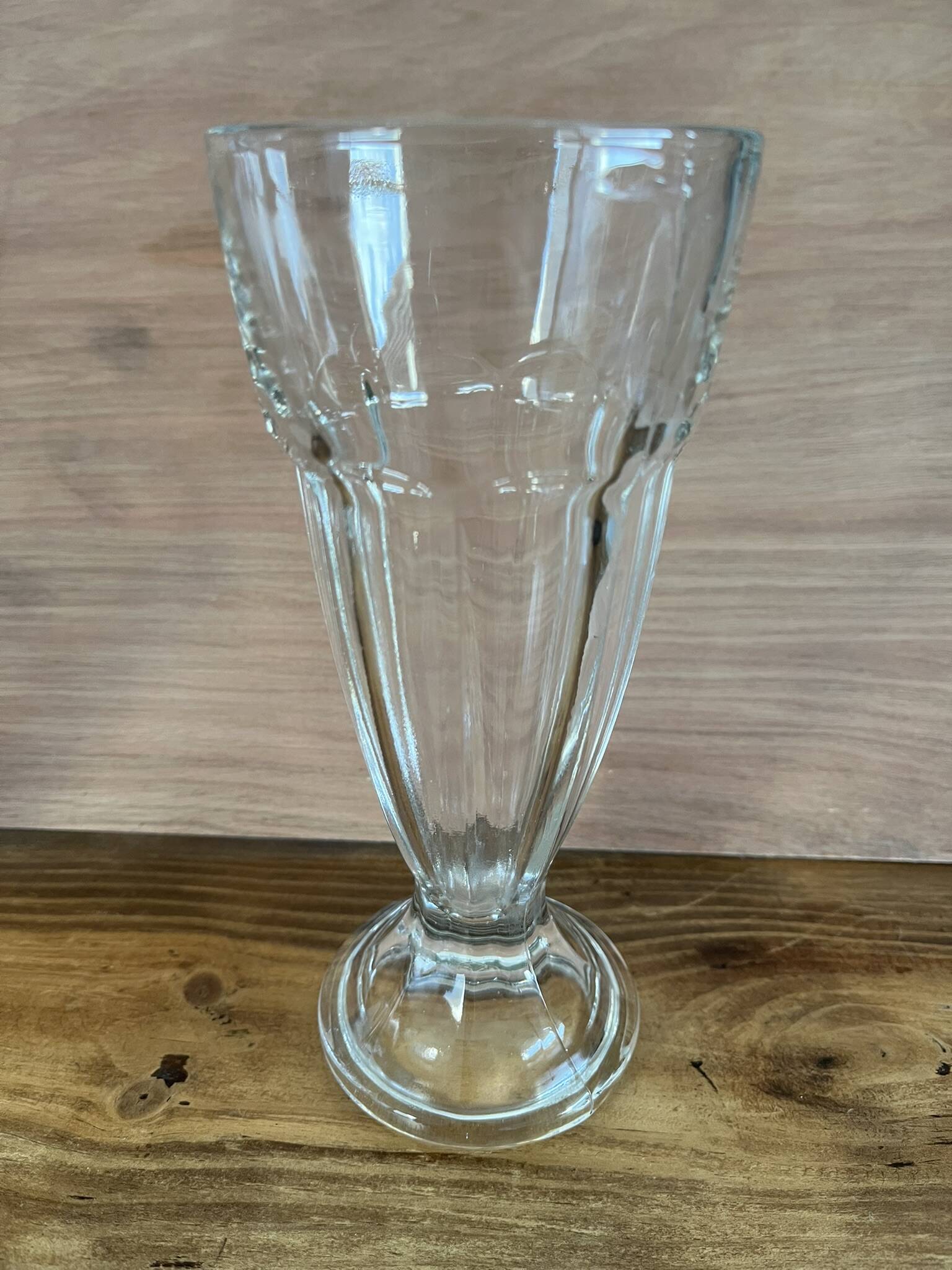 6 glass ice cream bowls