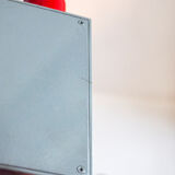 Post modern metal lamp Italy 1980s