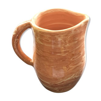 Pink mixed earth pitcher