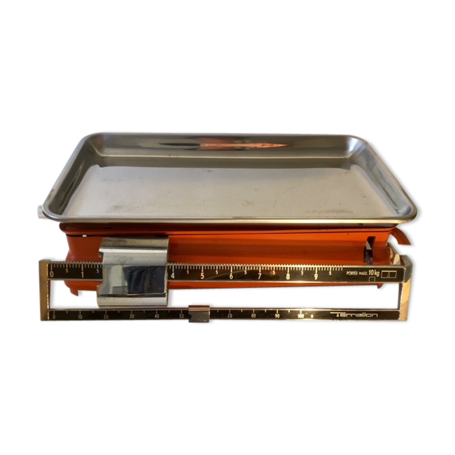 Balance slider Terraillon year 70 orange