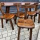 Aranjou table and chairs set 1980