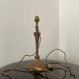 Lampe art nouveau 1900 en bronze
