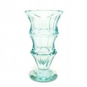 Vase Art Déco, en verre, Pologne, années 1930