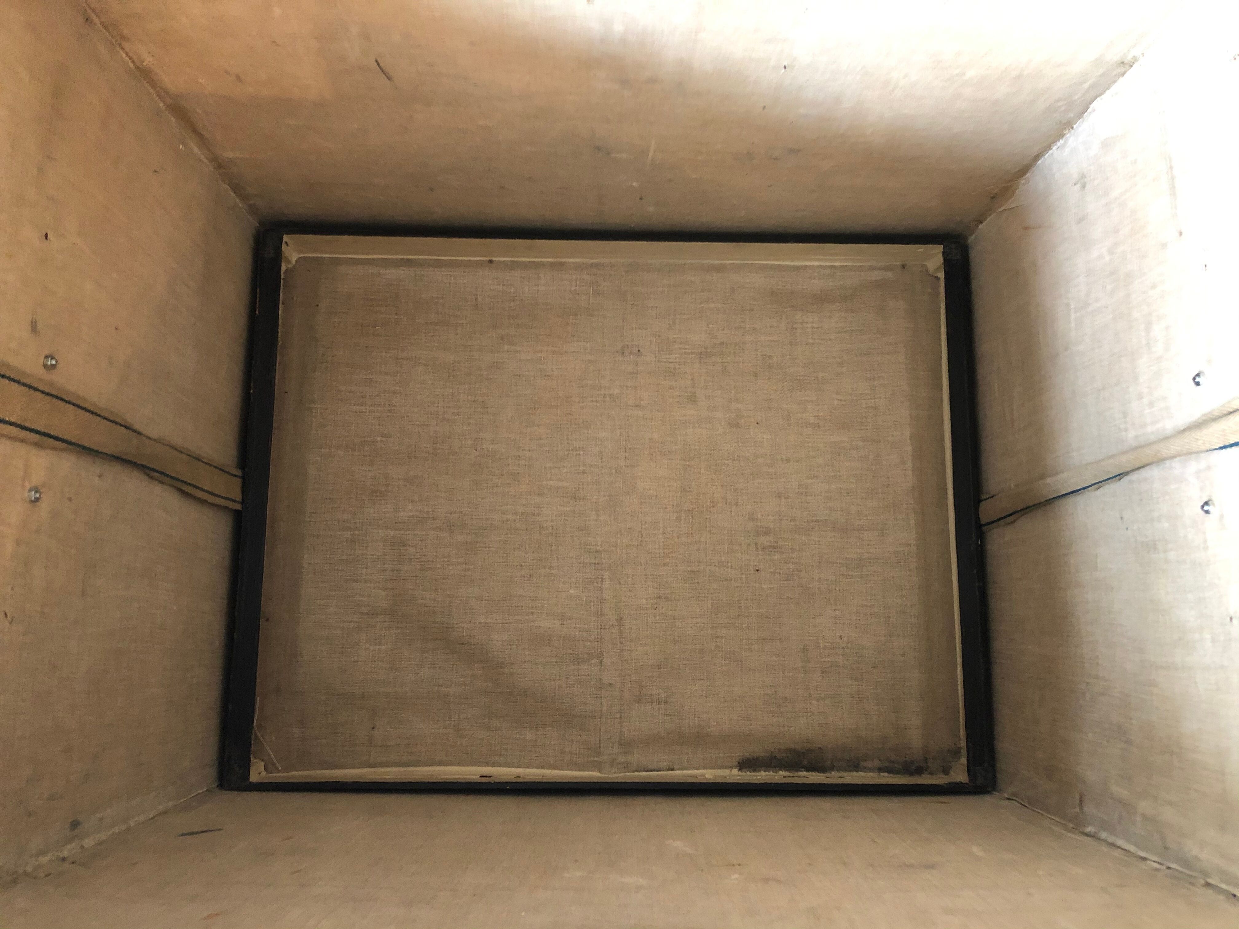 Ancient travel trunk