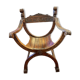 Fauteuil Siege Curule - Dagobert en Bois