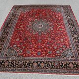 Large Oriental Rug Iran, Kashan Persian -3.00 X 3.85 Meters