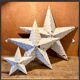 Etoile amish blanche 74cm