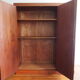 Art Deco mahogany wardrobe