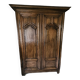 Old wardrobe with 3 shelves and small wardrobe