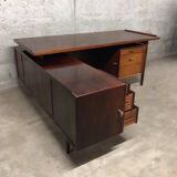 Executive desk in rosewood by Arne Vodder for Sibast Møbler