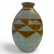 Boch Frères Keramis, Large Art-Deco Vase