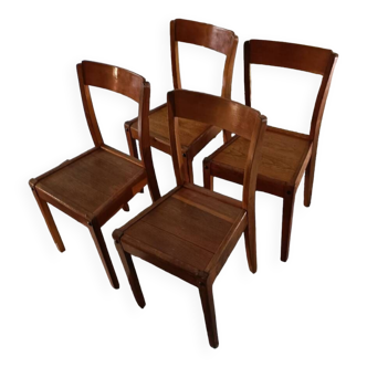 4 Stella bistro chairs from the 50s