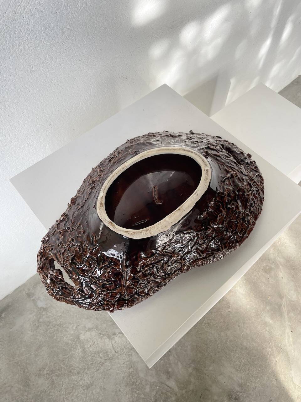 Plat en céramique fatlava Vallauris