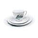 Porcelain breakfast set Wawel, Poland 1980s - set of 4