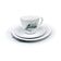 Porcelain breakfast set Wawel, Poland 1980s - set of 4