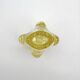 Organic Yellow Vase Miloslav Klinger ZBS - Bohemian Glass